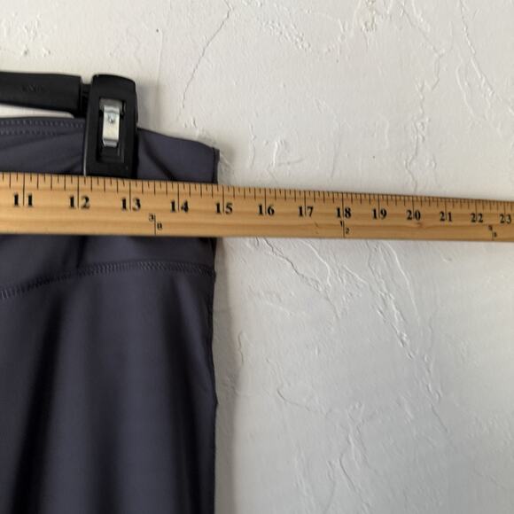 Lole Pants Womens Medium Black Flare Yoga Activewear Stretch Nylon Elastane Gym - Picture 4 of 9